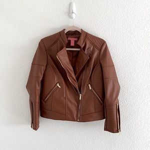 🆕 Faux Leather Moto Jacket